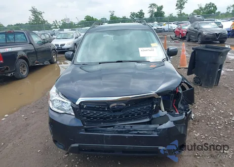 2016 Subaru Forester 2.5I Premium из США, поврежденный, VIN JF2SJADC4GH411530
